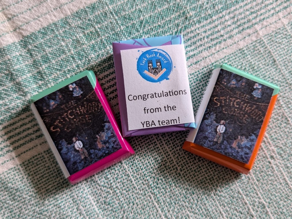 My book cover chocolates! 