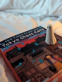 I've been reading the other shortlisted books; 100 Tales from the Tokyo Ghost Cafe is by Julian Sedgwick and Chie Kutsuwada, and I really enjoyed it! 